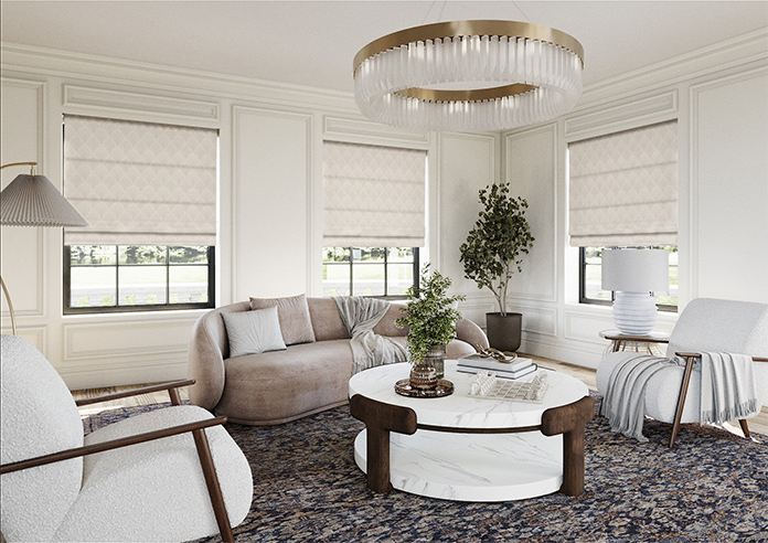 Boudoir, Vellum - Roman Blind - Image 7